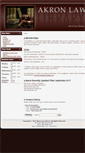 Mobile Screenshot of akronlawlib.summitoh.net